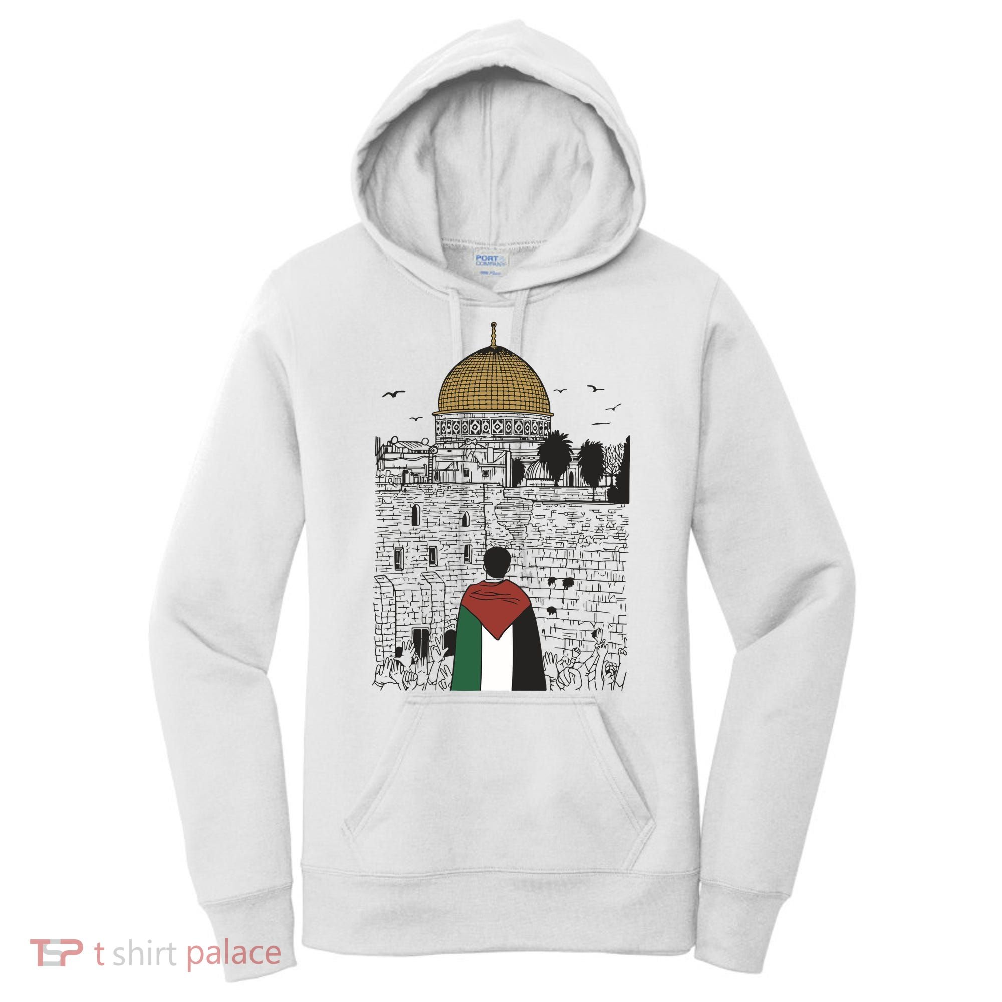 Free Palestine Gaza Palestine Support Women's Hoodie