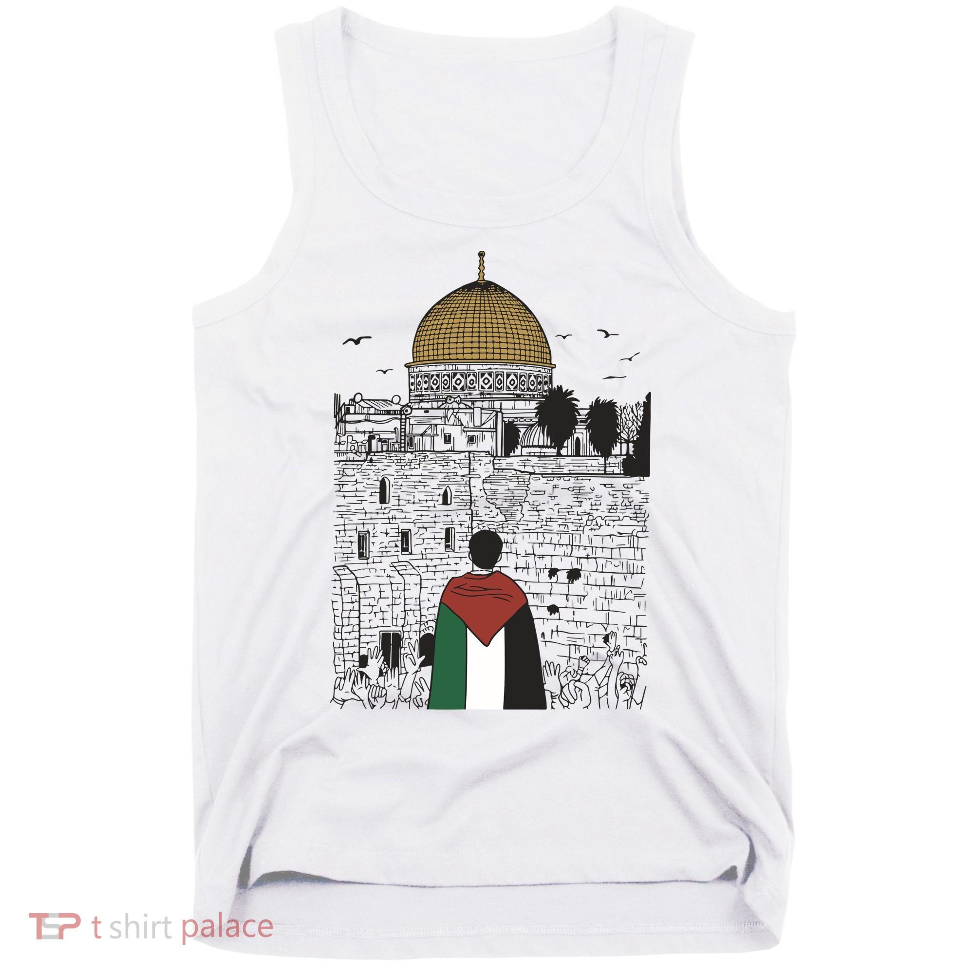 Free Palestine Gaza Palestine Support Tank Top