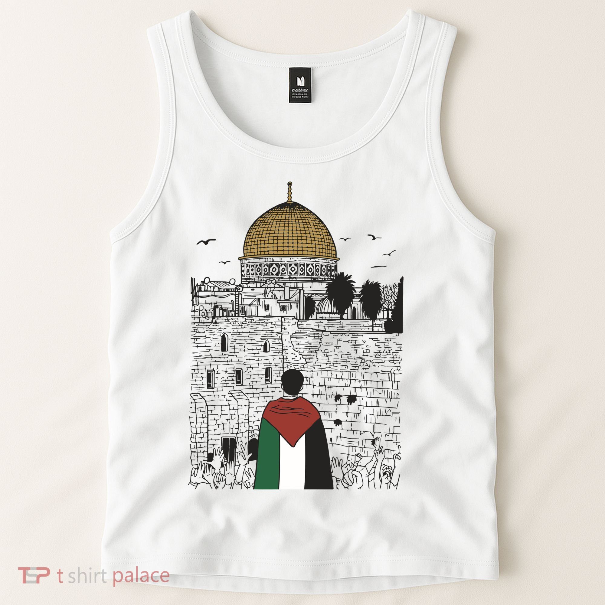 Free Palestine Gaza Palestine Support Tank Top