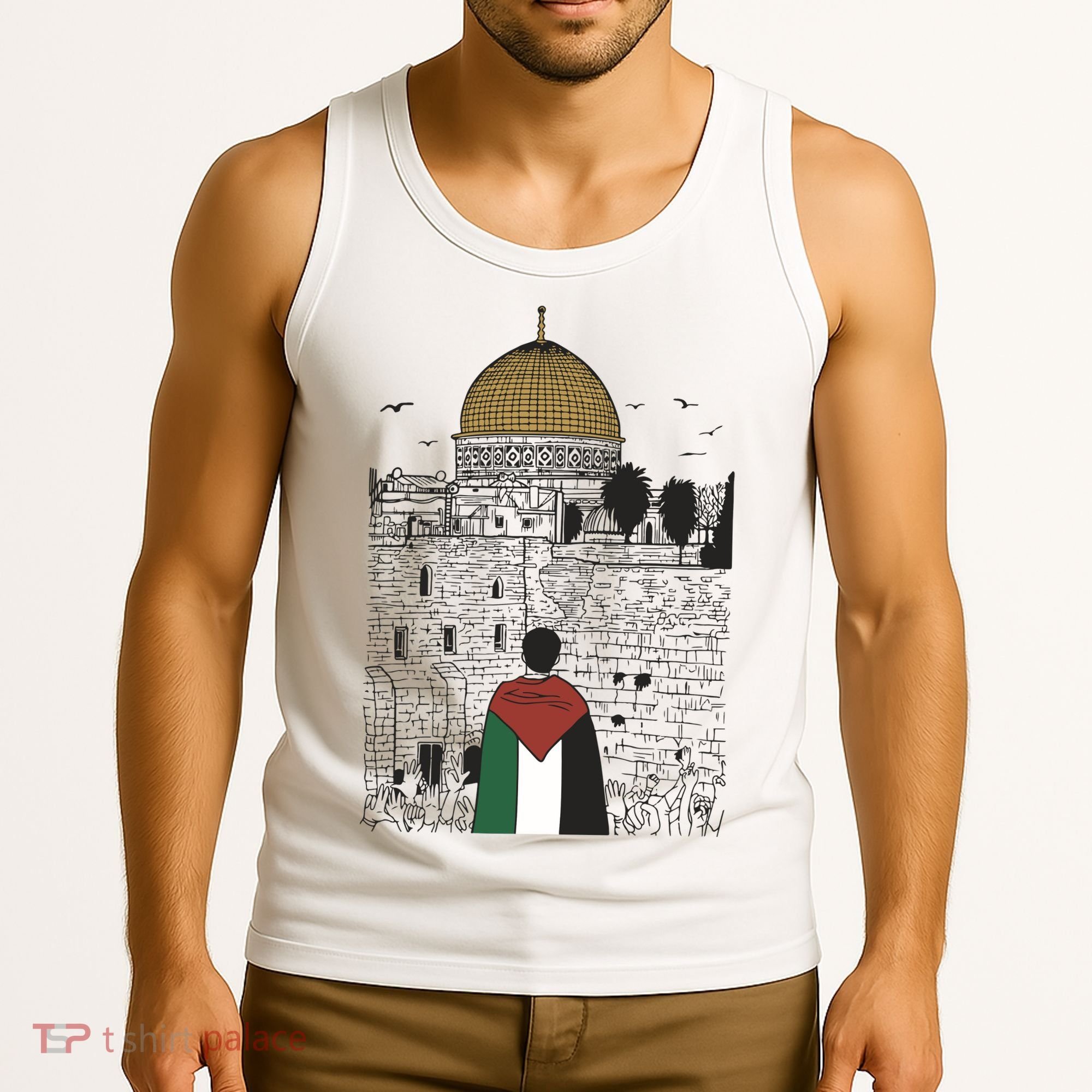 Free Palestine Gaza Palestine Support Tank Top