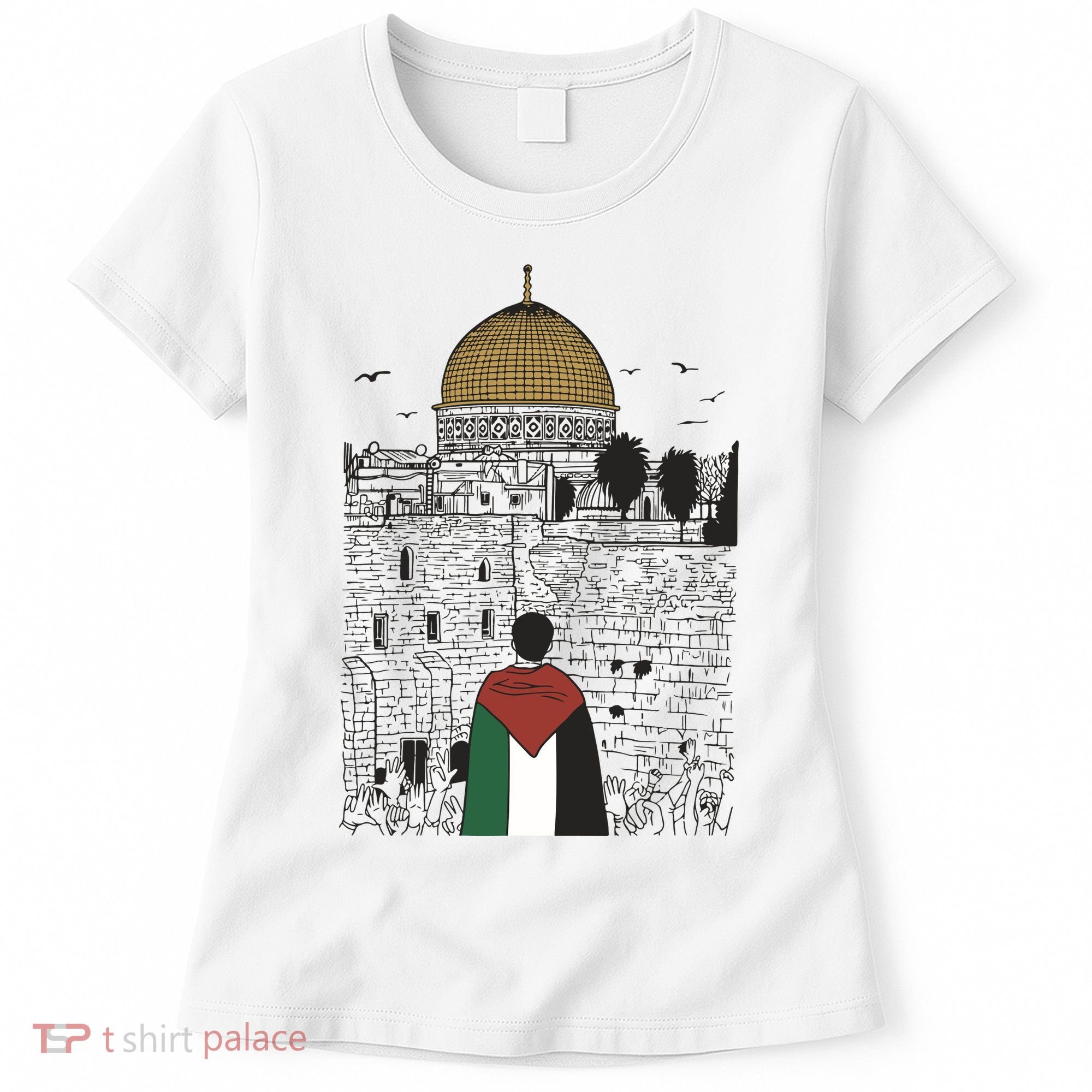 Free Palestine Gaza Palestine Support Women's T-Shirt