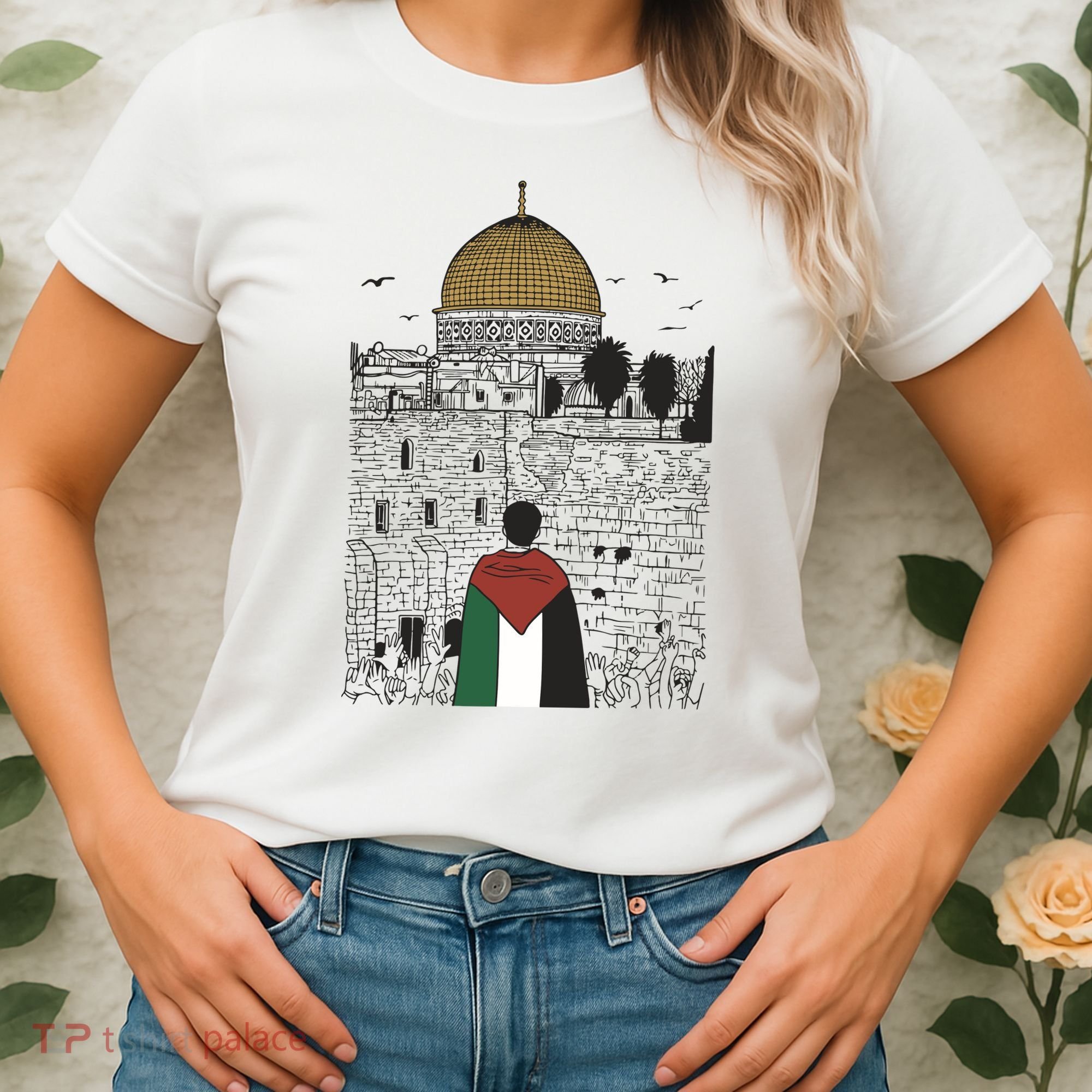 Free Palestine Gaza Palestine Support Women's T-Shirt