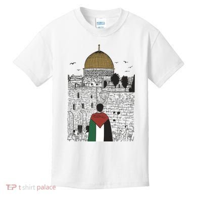 Free Palestine Gaza Palestine Support Kids T-Shirt