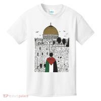 Free Palestine Gaza Palestine Support Kids T-Shirt thumb 0