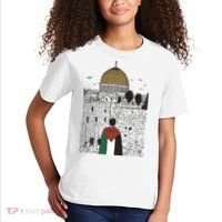 Free Palestine Gaza Palestine Support Kids T-Shirt thumb 2
