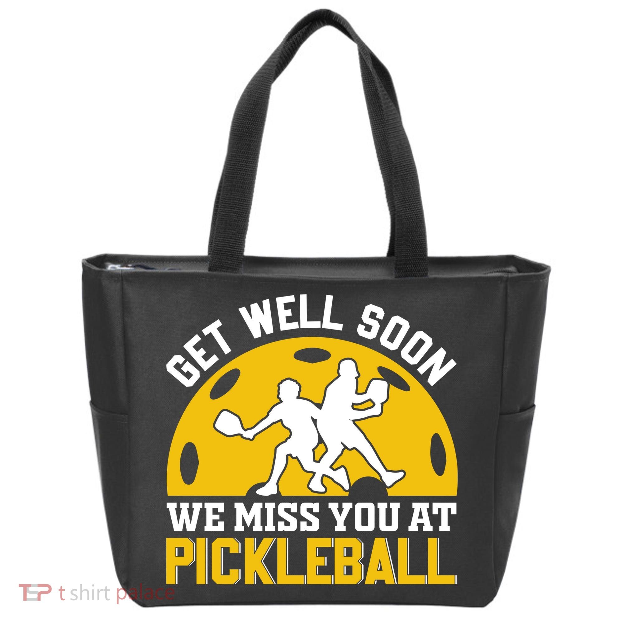 Funny Pickleball Get Well Soon We Miss You At Pickleball Tote Bag