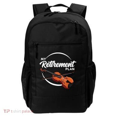 Fiddle Player Gift My Retirement Plan Backpack
