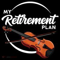 Fiddle Player Gift My Retirement Plan Bucket Hat thumb 4