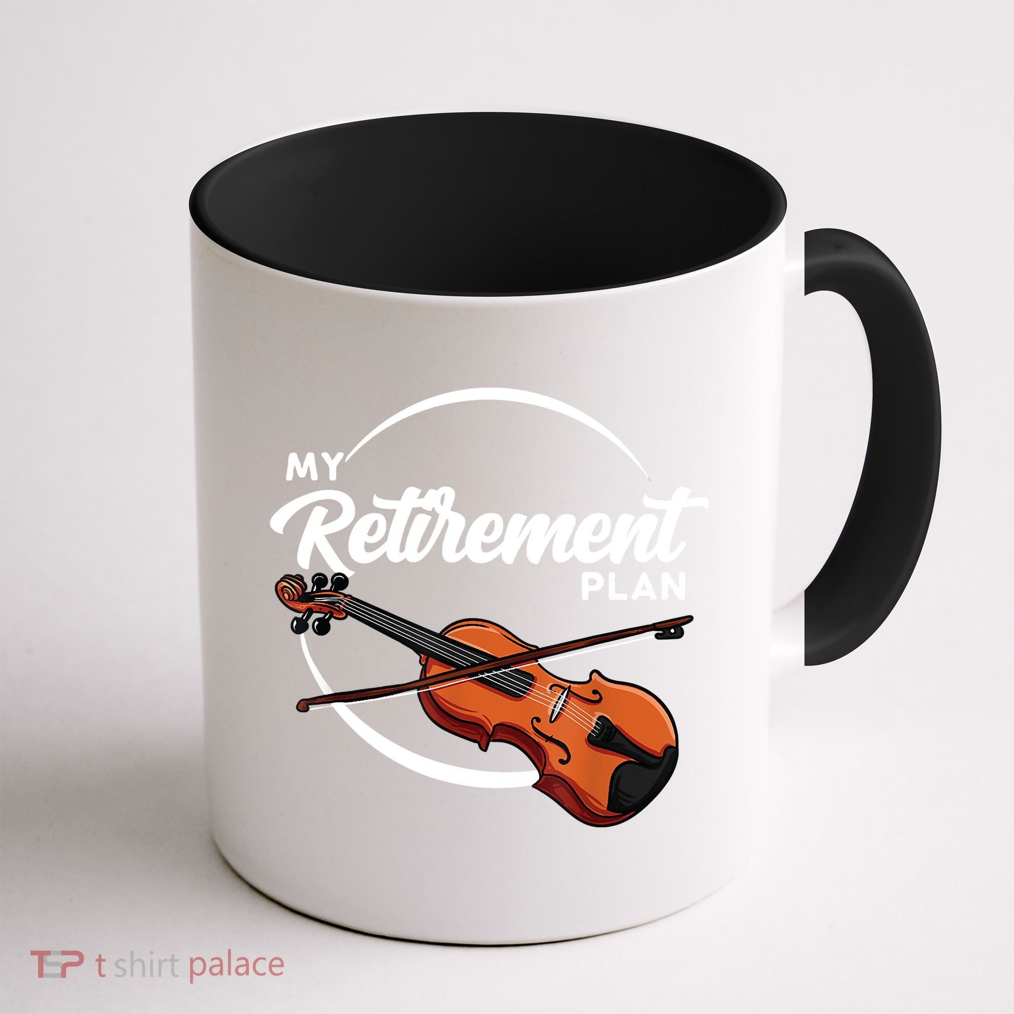 Fiddle Player Gift My Retirement Plan Coffee Mug