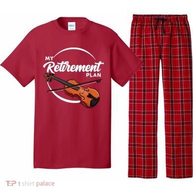 Fiddle Player Gift My Retirement Plan Pajama Set