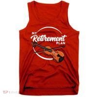 Fiddle Player Gift My Retirement Plan Tank Top thumb 0