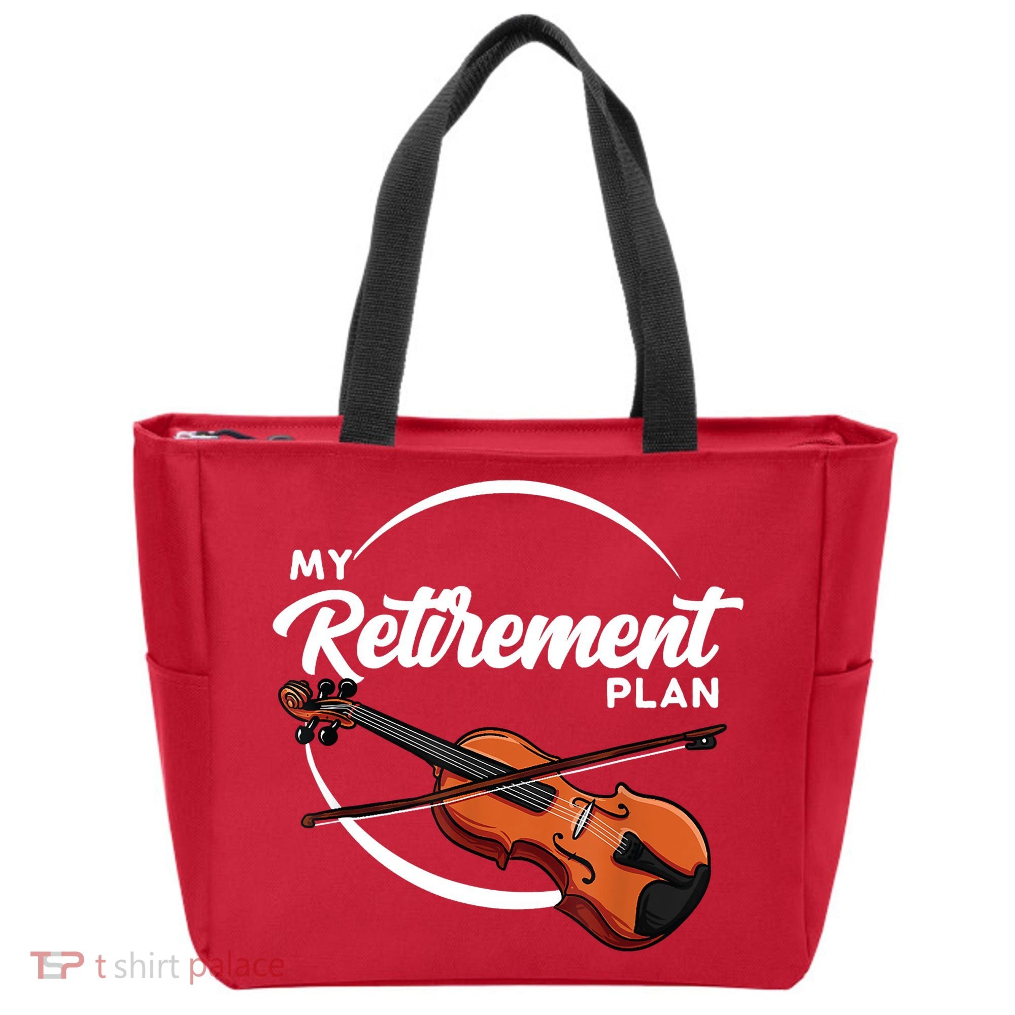 Fiddle Player Gift My Retirement Plan Tote Bag