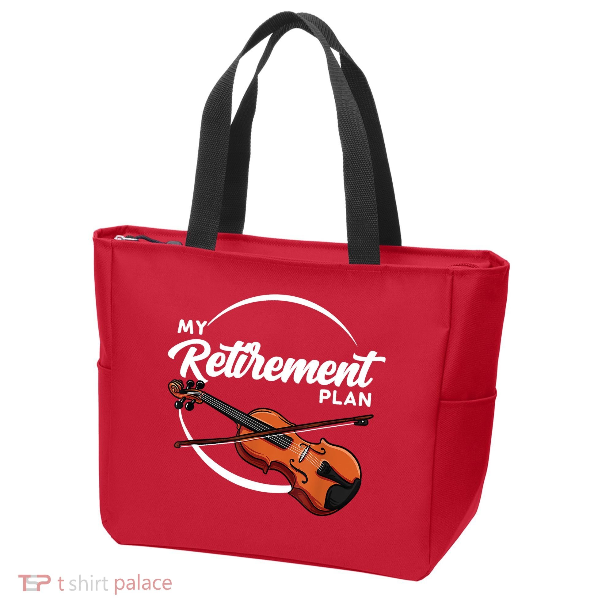 Fiddle Player Gift My Retirement Plan Tote Bag