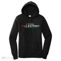 Free Palestine Gaza Flag Arabic Gift Women's Hoodie thumb 0