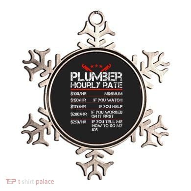 Funny Plumber Gifts Plumber Hourly Labor Rates Plumber Ornament