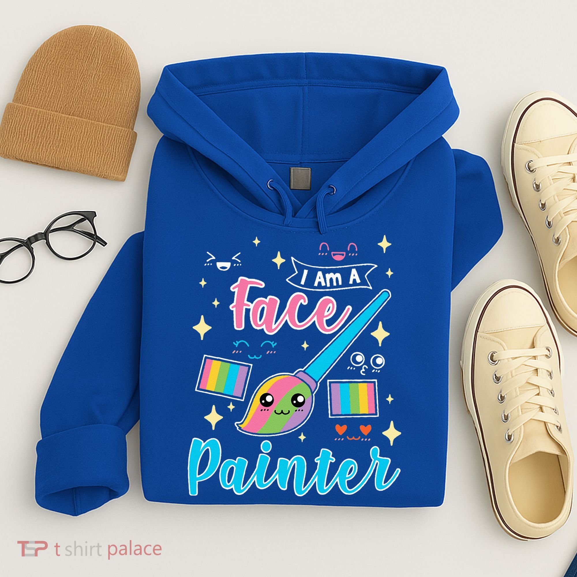 Face Painter Gift For Makeup Artist Hoodie