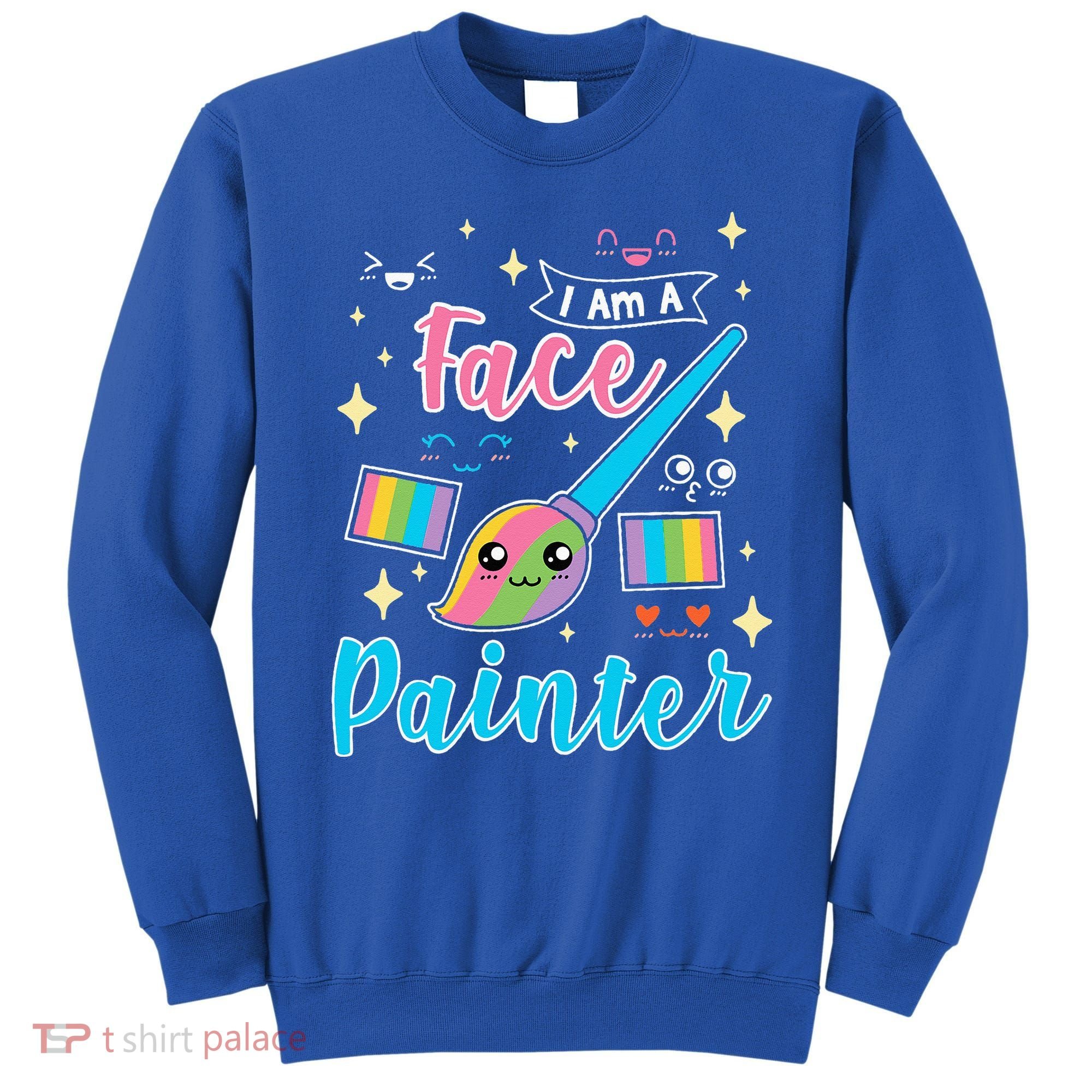Face Painter Gift For Makeup Artist Sweatshirt