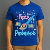 Face Painter Gift For Makeup Artist T-Shirt thumb 3