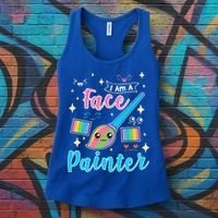 Face Painter Gift For Makeup Artist Women's Tank Top thumb 3