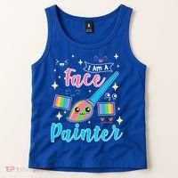 Face Painter Gift For Makeup Artist Tank Top thumb 2