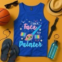 Face Painter Gift For Makeup Artist Tank Top thumb 4