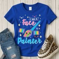 Face Painter Gift For Makeup Artist Women's T-Shirt thumb 3