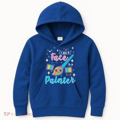 Face Painter Gift For Makeup Artist Kids Hoodie