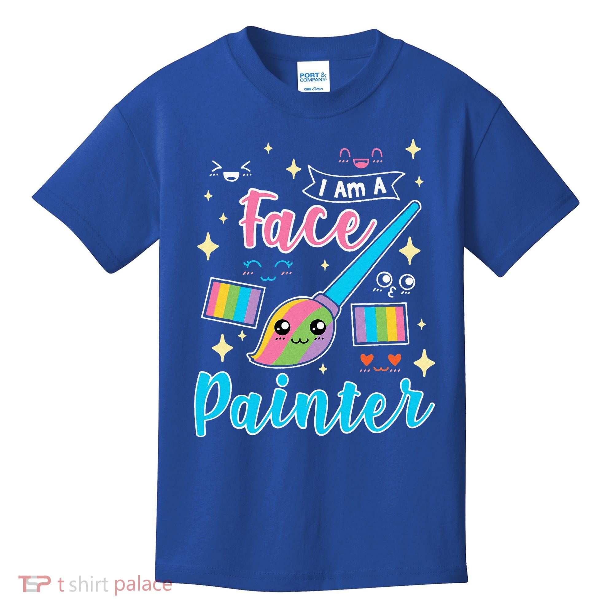 Face Painter Gift For Makeup Artist Kids T-Shirt