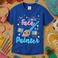 Face Painter Gift For Makeup Artist Kids T-Shirt thumb 3