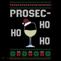 Funny Prosec Ho Ho Ho Christmas Prosecco Santa Hat Wine Gift Coffee Mug thumb 5