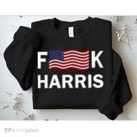 Fkh Political Humor F Kamala Harris Conservative Republican Sweatshirt thumb 2