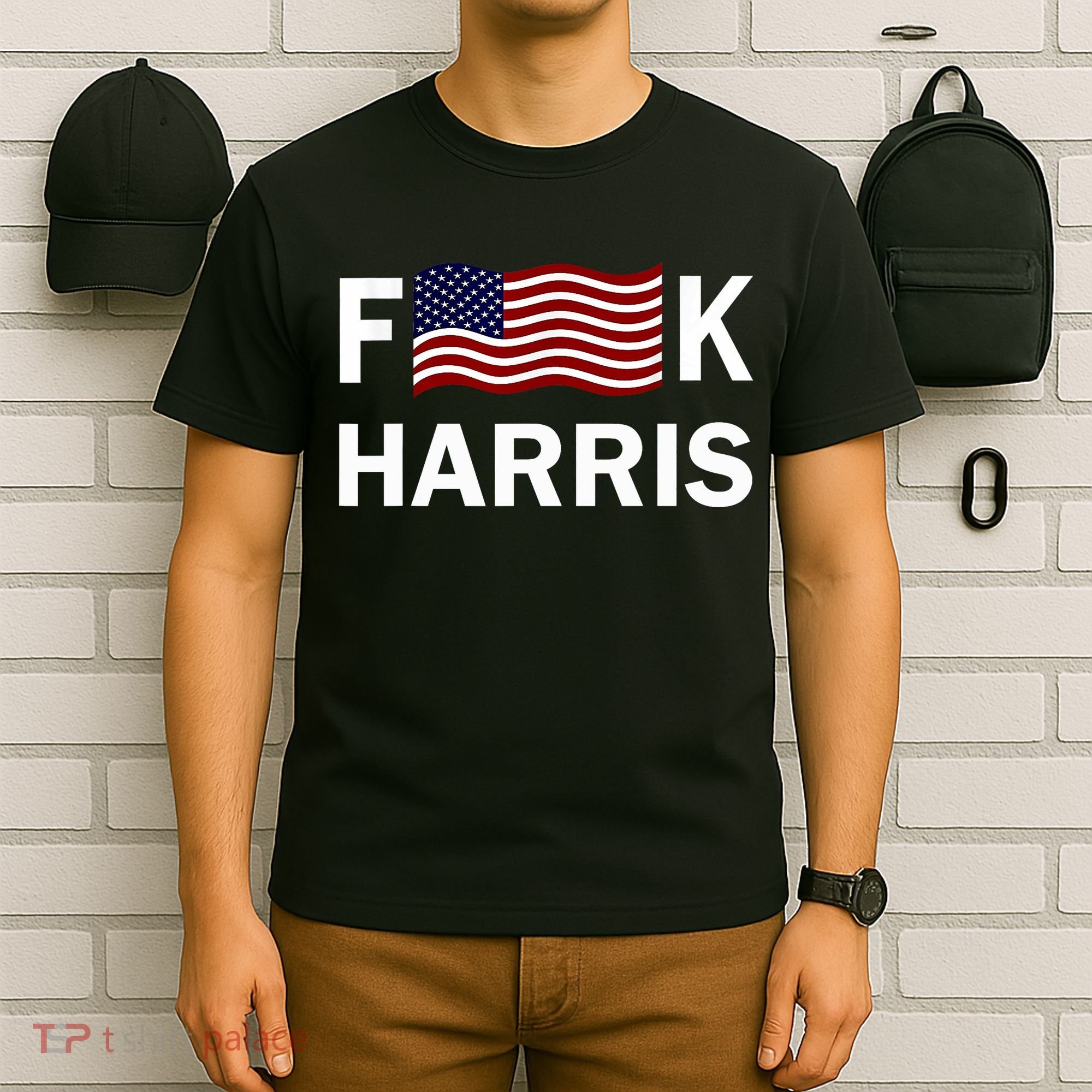 Fkh Political Humor F Kamala Harris Conservative Republican T-Shirt