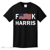 Fkh Political Humor F Kamala Harris Conservative Republican Kids T-Shirt thumb 0