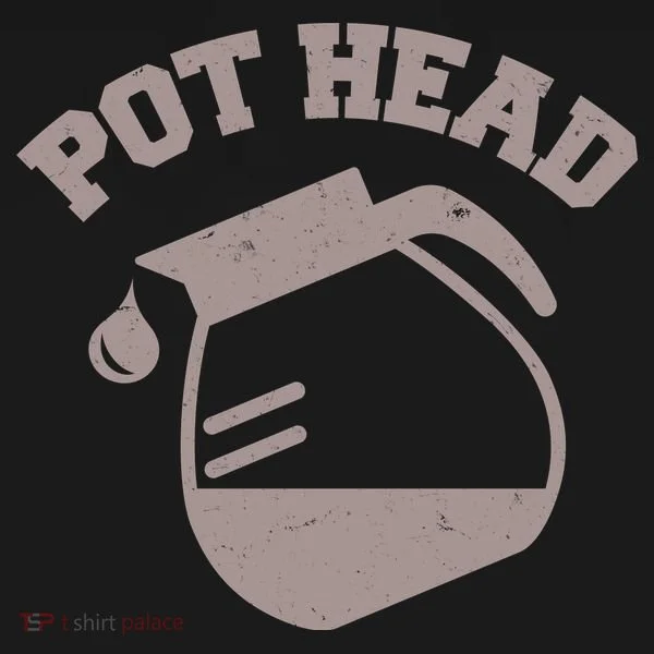 Funny Pot Head Coffee Lover Bucket Hat