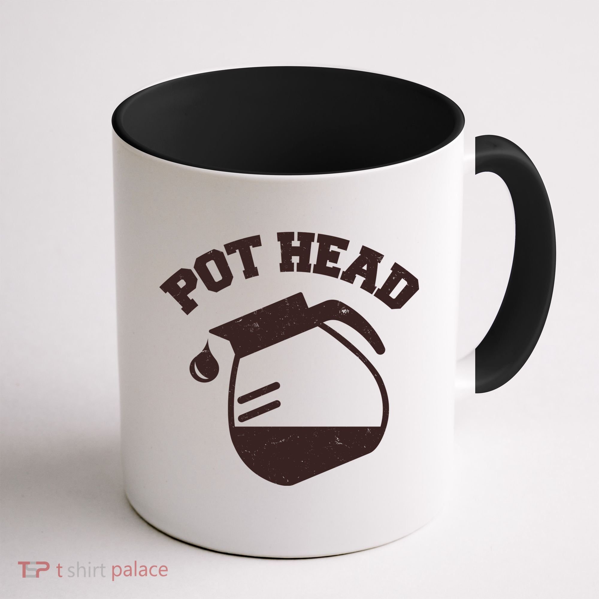 Funny Pot Head Coffee Lover Coffee Mug