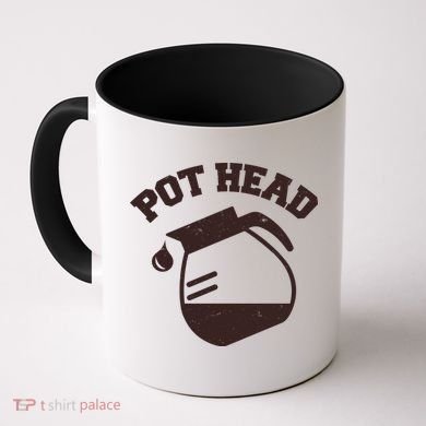 Funny Pot Head Coffee Lover Coffee Mug