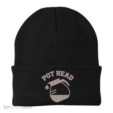 Funny Pot Head Coffee Lover Beanie