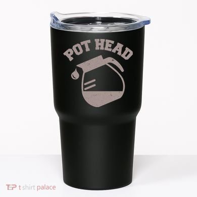 Funny Pot Head Coffee Lover Tumbler