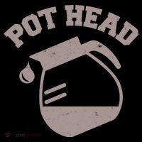 Funny Pot Head Coffee Lover Tote Bag thumb 4