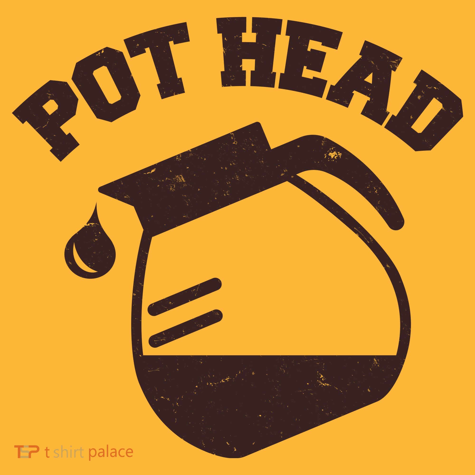Funny Pot Head Coffee Lover Hat