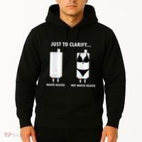 Funny Plumber Hot Water Heater Plumbing Dad Joke Hoodie thumb 2