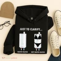 Funny Plumber Hot Water Heater Plumbing Dad Joke Hoodie thumb 4
