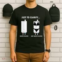 Funny Plumber Hot Water Heater Plumbing Dad Joke T-Shirt thumb 6