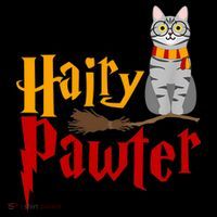 FUNNY Pun Hairy Pawter TShirt Wizard Gift For Cat Lovers Hoodie thumb 7