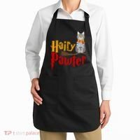 FUNNY Pun Hairy Pawter TShirt Wizard Gift For Cat Lovers Apron thumb 2