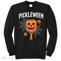 Funny Pickleween Halloween Pickleball Players Gift Sweatshirt thumb 0