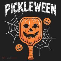 Funny Pickleween Halloween Pickleball Players Gift Beanie thumb 2