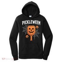 Funny Pickleween Halloween Pickleball Players Gift Women's Hoodie thumb 0