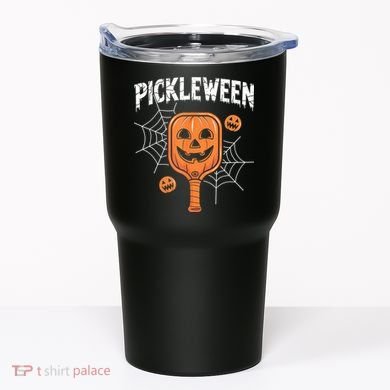 Funny Pickleween Halloween Pickleball Players Gift Tumbler