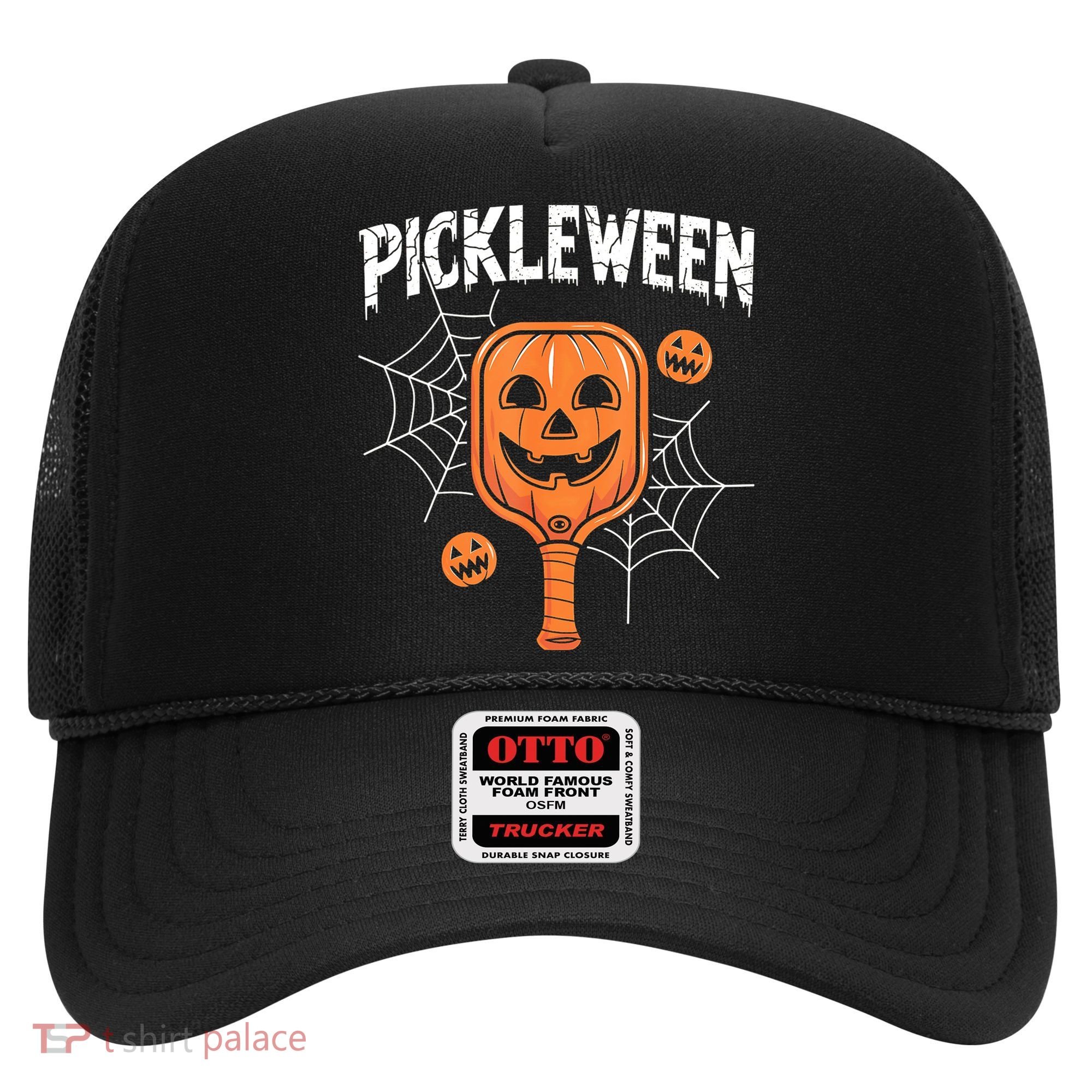 Funny Pickleween Halloween Pickleball Players Gift Hat